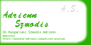 adrienn szmodis business card